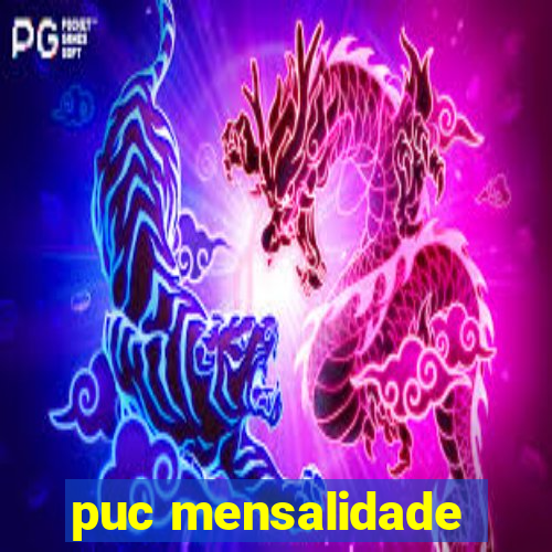 puc mensalidade